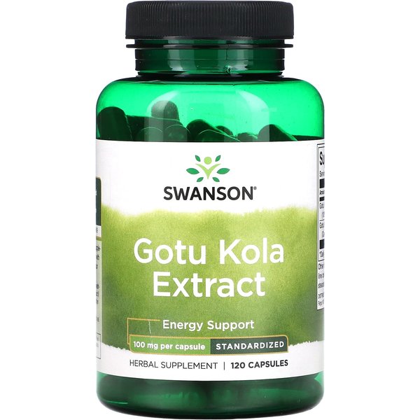 Ekstrakt Z Gotu Kola, 100 Mg, 120 KapsułEk-image