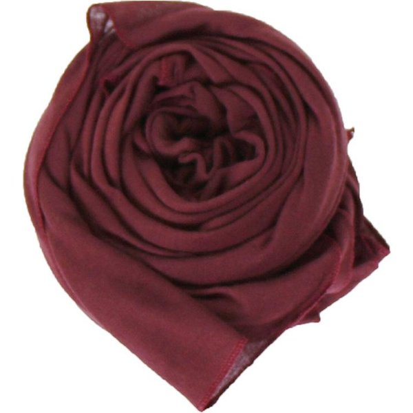 MuzułMańSki HidżAb Szalik DżErsej MięKki Jednolity Szal Chusta Na GłOwę Foulard Femme Musulman Islam Odzież Arabski Szał Chusty Na GłOwę Hoofddoek Black-image