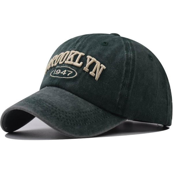 Nueva Gorra De BéIsbol Bordada De AlgodóN Brooklyn Para Hombres Y Mujeres, VersióN Coreana De Gorra Personalizada De Hip-Hop. Adjustable-image