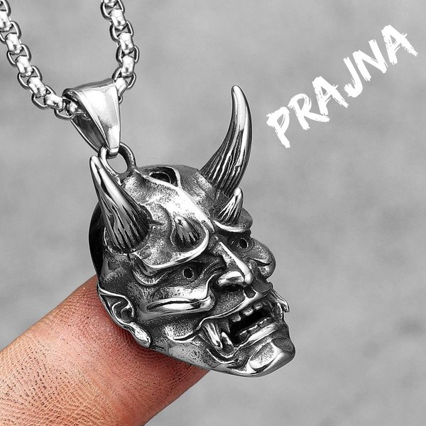JapońSki Wraith Prajna Stal Nierdzewna MęSkie Damskie Naszyjniki Wisiorki ŁAńCuszek Punk BiżUteria Kreatywność Prezent Dropshipping Hurt Without Chain-image