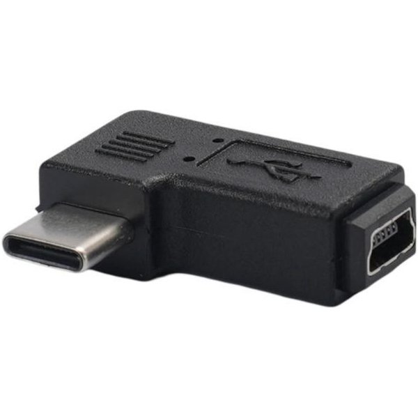 Adapter USB-C Na Mini Usb Konwerter Mini Usb żEńSki Na Usb C MęSki ObsłUga łAdowania I Synchronizacji Danych Dla Telefonu KomóRkowego, Laptopa 1-image