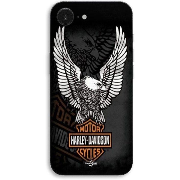 Etui Na Iphone 17E Harley Davidson Mini Plakat Logo Orzeł Maniacase Czarny-image