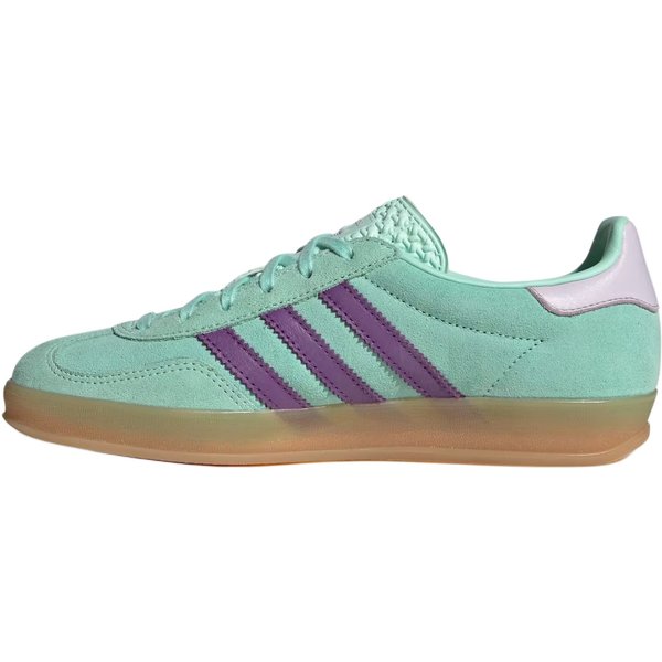 Adidas Gazelle Indoor Menta Transparente PúRpura Activo Zapatillas De Mujer Verdes JQ0192 39⅓ Blue-image