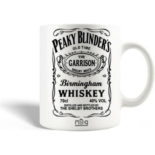 Taza - Peaky Blinders - CeráMica - 30Cl - Blanco - Apta Para Lavavajillas-image