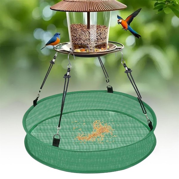 Comedero Para PáJaros Para Colgar Comedero Para PáJaros Con Bandeja Recolectora, Comedero Para PáJaros Para Comederos De PáJaros, Para JardíN Y Patio One Size-image