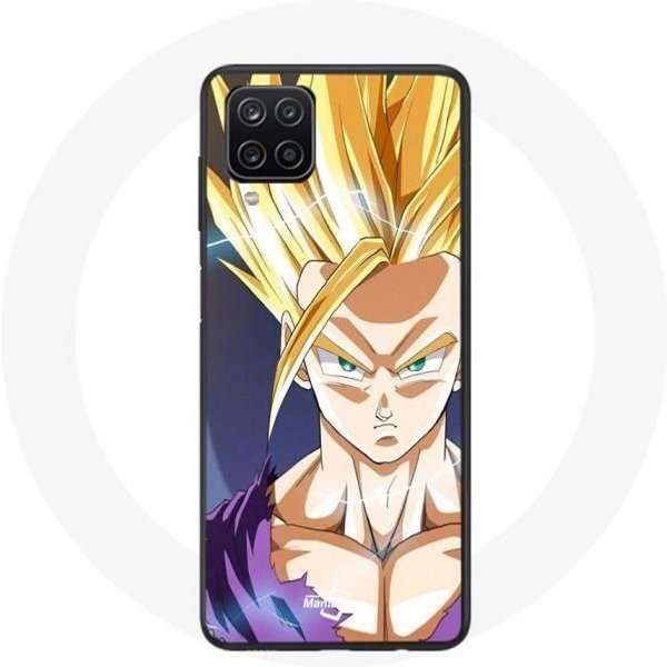 Funda - Maniacase - Samsung Galaxy A12 - Manga Dragon Ball Sangoku - Amarillo - Flexible Amarillo-image