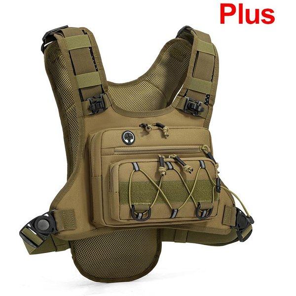 Plecak Molle 15L Plecaki Rowerowe Sporty Outdoorowe Kolarstwo Nawadnianie Wspinaczka Piesze Wycieczki Kemping Piesze Wycieczki WęDkowanie Torba Rowerowa-image