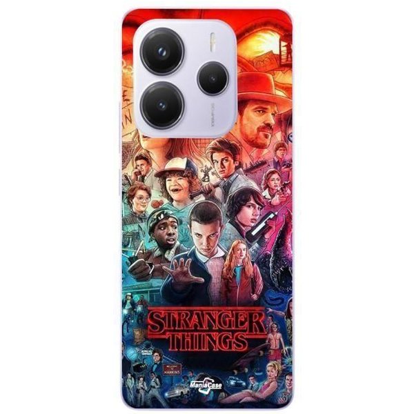 Funda Xiaomi Redmi Note 14 5G Stranger Things Serie Temporada 4 Maniacase-image