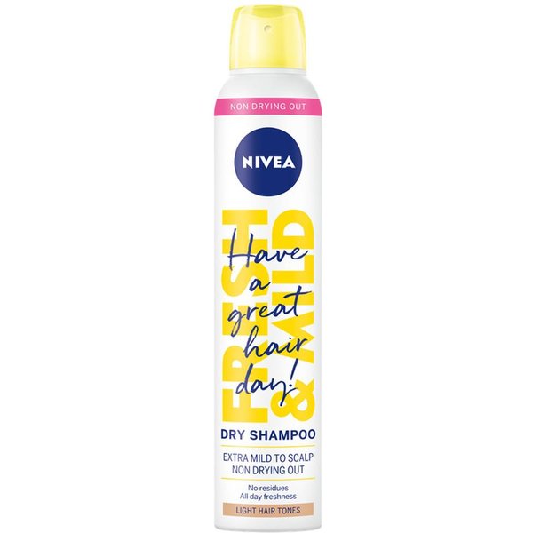 Nivea Fresh & Mild Suchy Szampon Do WłOsóW Blond 200 Ml-image