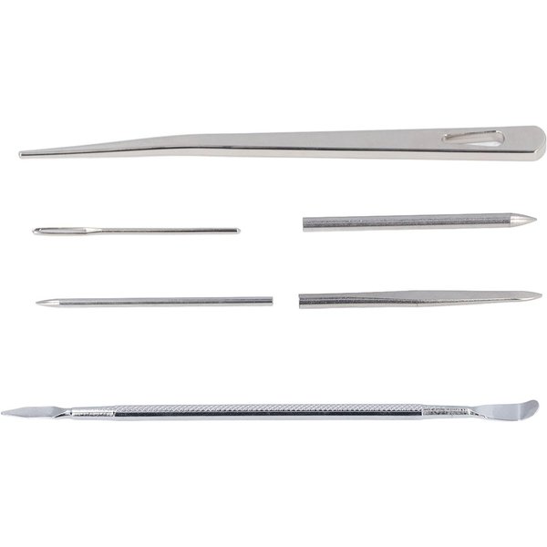 6 SZT Zestaw Do Szycia Paracordu IgłY Do Sznurowania Ze Stali Nierdzewnej NarzęDzie Do WygłAdzania Do Pracy Z Paracordem DIY-image