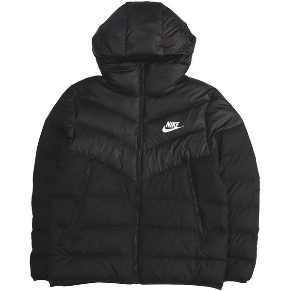 Kurtka Puffer Z Kapturem Nike Nsw Windrunner WypełNiona Puchem MęSka Odzież Wierzchnia Czarna 928834-010 XL Black-image
