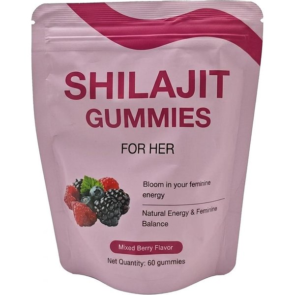 Gomitas Para Mujer, Apoyo Diario Para El Estado De ÁNimo, EnergíA Y Vitalidad, Sabor A Frutos Rojos Mixtos, 60 Gomitas 1Pack-image