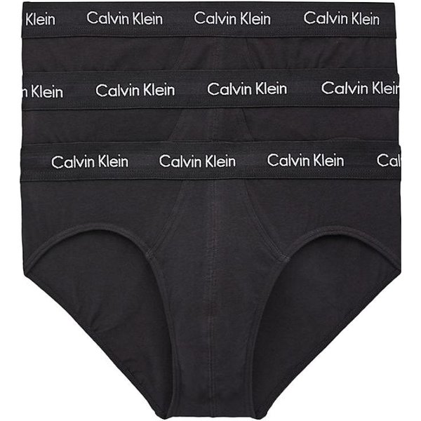 Calvin Klein Estampado De Logo De Letras TriáNgulo Ropa Interior Ropa Interior Para Hombre Negro U2661G-XWB L Black-image