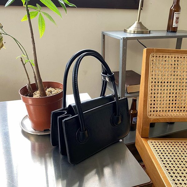 Bolso De Mujer De Nicho De Moda Mini Plateado PequeñO Cuadrado Estilo Nuevo Bolso PequeñO De Temperamento Bolso De Mano Bandolera De Moda Gray-image