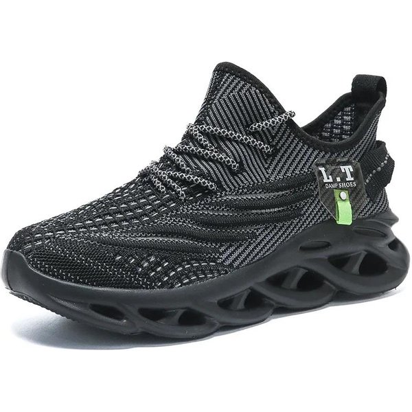 Yrzl Sports Buty Do Biegania MęSkie Czarne Buty Do Joggingu Casualowe Sneakersy Outdoor OddychająCa Siateczka Damskie Lekkie Buty MęSkie AmortyzująCe 36 Gray-image