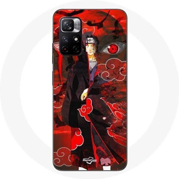 Funda - Redmi - Note 11 5G - Itachi Uchiwa Naruto - Flexible - SintéTico - Anime-image