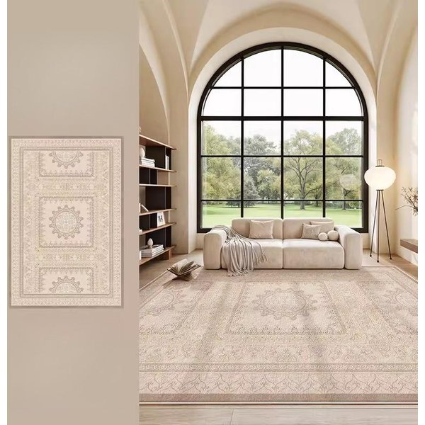 Dywan W Stylu Bohemy Do Salonu, DużY Obszar, Dekoracja Sypialni, Dywan Retro, Gruby Pluszowy, Mata PodłOgowa Do Salonu, Puszysty MięKki Dywan Do Gabinetu 80X160Cm-image