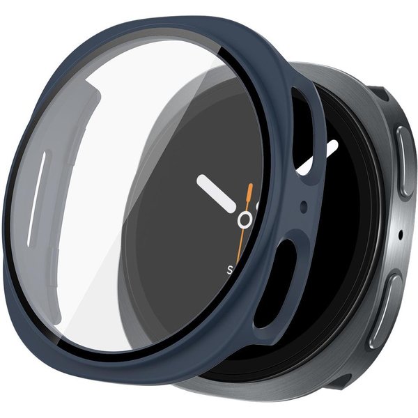 SzkłO Hartowane+Etui PC Dla Samsung Galaxy Watch 8/9 40Mm 44Mm Etui Z OsłOną Ekranu Na CałY Ekran Dla Galaxy Watch 9 Akcesoria Galaxy 8 And 9 40Mm-image