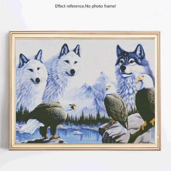 Pintura De Diamantes 5D Llegadas Animales PedreríA ImáGenes Bordado De Diamantes 20X30-image
