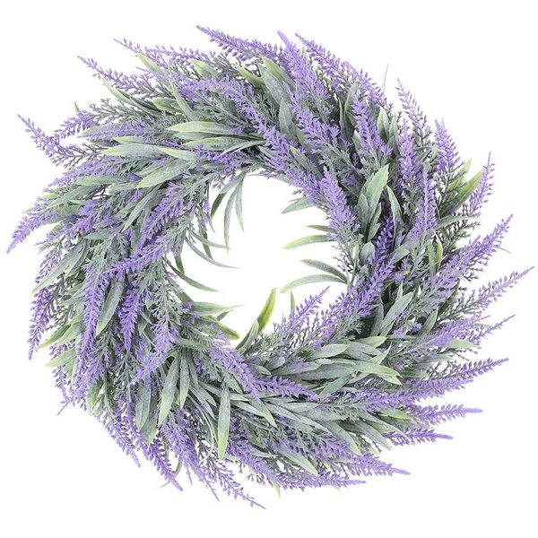 SimulacióN Artificial PláStico Guirnalda De Flores Falsas Corona Suministros Para Bodas DecoracióN Del Hogar-image