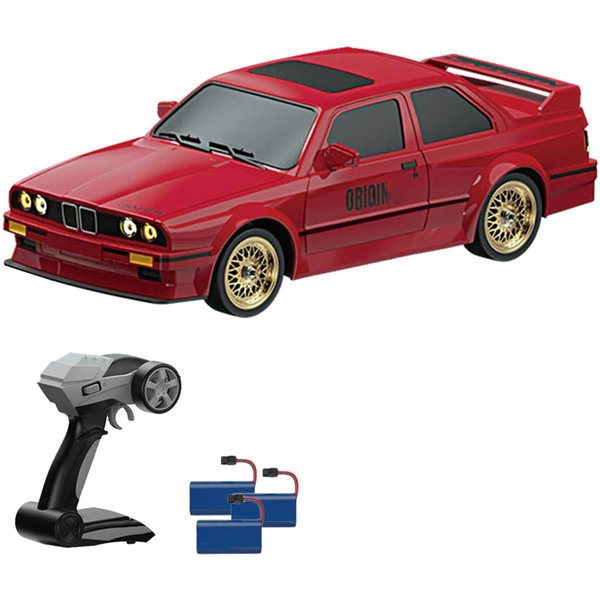 SamochóD Zdalnie Sterowany Drift Car SamochóD Zdalnie Sterowany Przepustnica Proporcjonalna 1/16 2,4 Ghz 30 Km/H Zdalnie Sterowany 3 Battery Czerwony-image