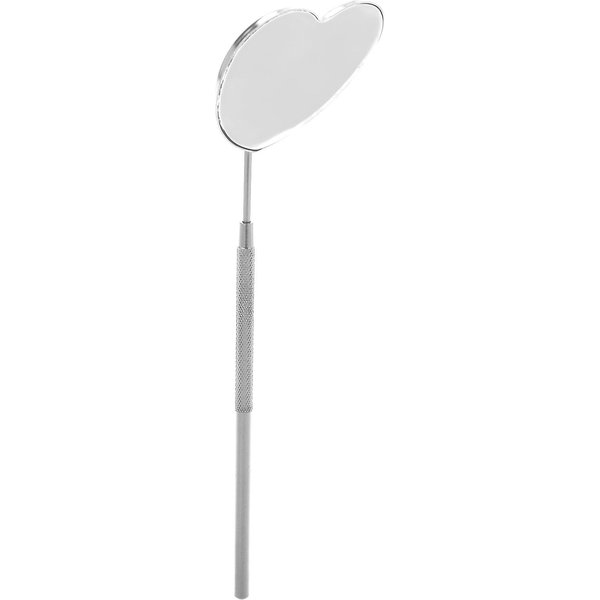 Espejo De PestañAs En Forma De CorazóN Profesional PortáTil De Acero Inoxidable Maquillaje PestañAs Espejo Para PestañAs-image