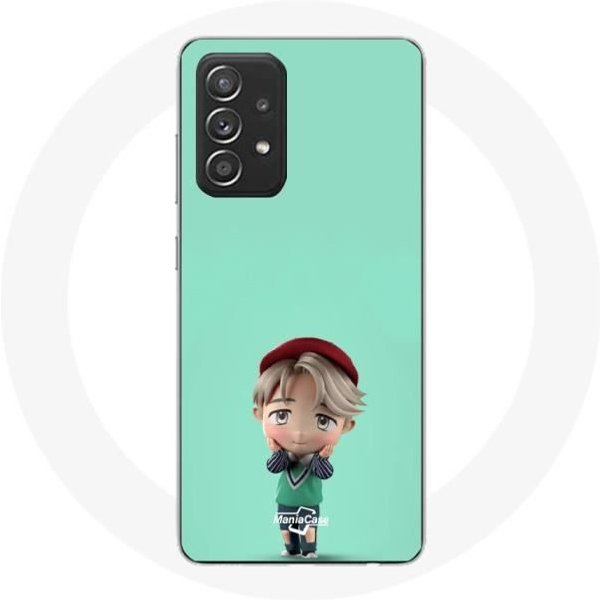 Funda Para Samsung Galaxy A52 BTS Tinytan AnimacióN Jimin-image