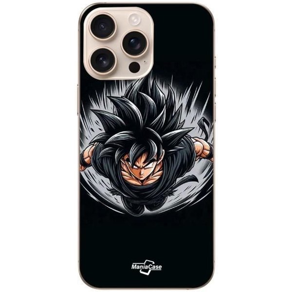 Coque - Maniacase - Iphone 16 Pro - Noir - Dragon Ball - Souple Negro-image