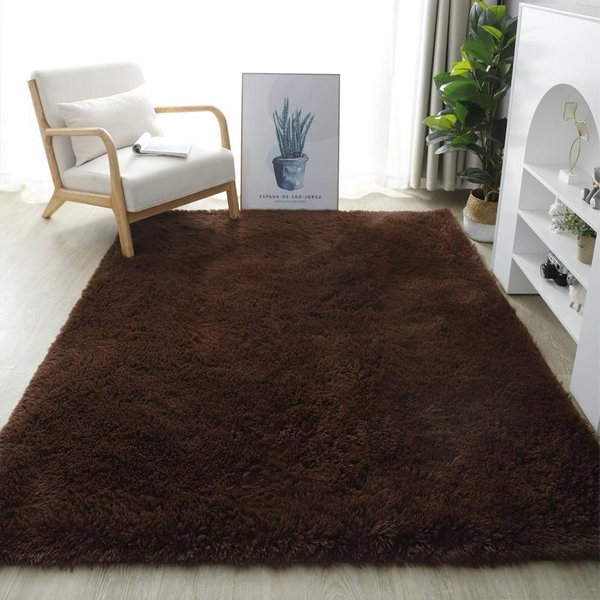 Zimowy Nowoczesny Jedwabny WełNiany ZagęSzczony CiepłY Dywan Stolik Kawowy Do Salonu Sofa Nocny Dywan Dywan Do Sypialni Mata PodłOgowa 80*120Cm-image