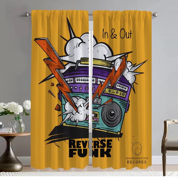 Cortinas Modernas Para Sala De Estar Para ParticióN De CáMara DecoracióN De Halloween Estores Cortina De Ventana Cortinas Para Interior Del Hogar Cocina W50Xh70Cmx2Pcs-Cl-image