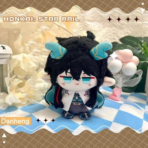 12Cm Juego Honkai: Peluche De Cosplay De Star Rail Kafka Luocha Blade Dan Heng Imbibitor Lunae Jing Yuan Argenti Llavero Para Mochila-image
