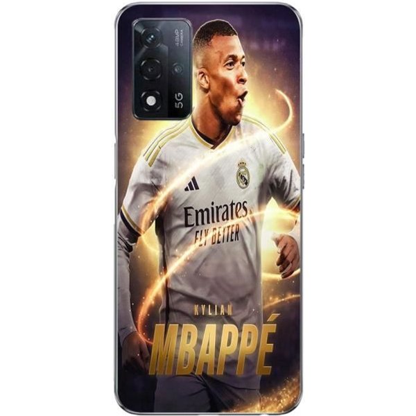 Coque Maniacase Pour Oppo A93S 5G Kylian Mbappe Real Madrid Wallpaper-image