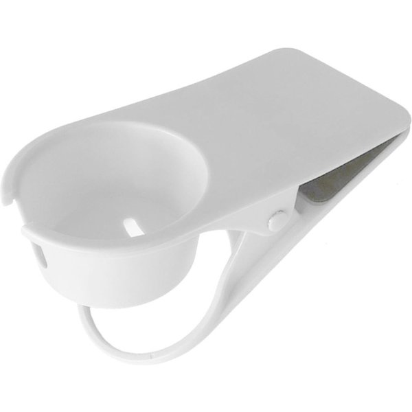 Soporte Para Vasos De Escritorio Con Clip Que Ahorra Espacio, Soporte Multifuncional Grande Para Tazas Y Botellas De Bebidas-image