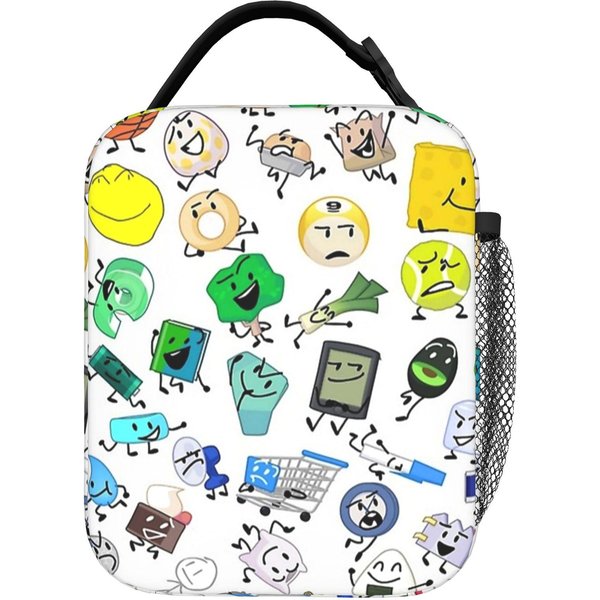 Karty Bfdi! Izolowana Torba Na Lunch Termiczna Torba Wielokrotnego UżYtku, Pojemnik Na Lunch Bitwa O Wyspę Marzeń PrzenośNa Torba Na Lunch PudełKo Na Lunch Torba Na Jedzenie One Size-image