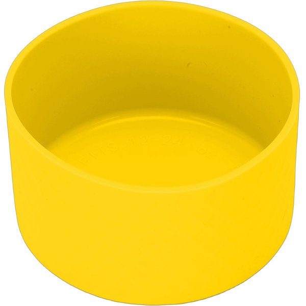 Silikonowy Ochraniacz Na Butelkę Z Wodą Pasuje Do 32Oz 40Oz Butelek Ochronne Etui AntypośLizgowe Na Butelkę Z Wodą Yellow-image