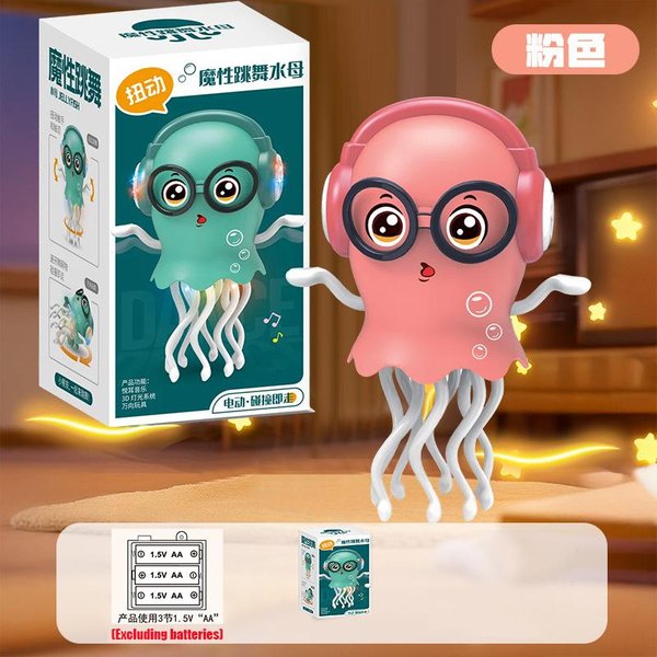 Pulpo BailaríN EléCtrico Calamar EléCtrico DeteccióN De Escape EvasióN De ObstáCulos Pulpo Juguete De Pesca DescompresióN Infantil Regalo Blue-image