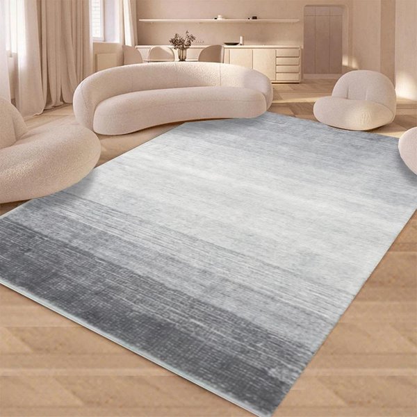 Alfombra De Lujo Con Tema Degradado Para Sala De Estar DecoracióN Del Hogar Alfombras Para Sofá Alfombra Para Dormitorio SalóN Cocina Mesa De Centro Felpudo Alfombra De Interior 80*120Cm-image