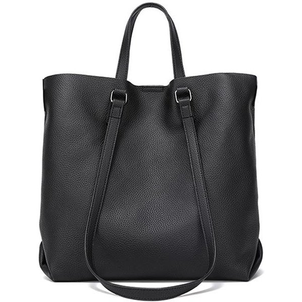 Bolso De Mano De Gran Capacidad De Cuero Jurgent Para Mujer, Bolso De Hombro VersáTil Para Uso Diario.-image