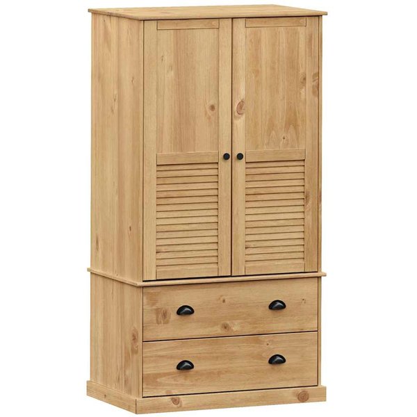 Armario Vigo 90 X 55 X 170 Cm Madera De Pino Macizo-image