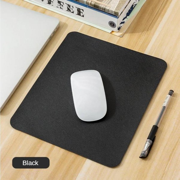 Alfombrilla De RatóN Antideslizante Para Juegos, Alfombrilla De Escritorio Para RatóN, Impermeable, AntiarañAzos, FáCil De Limpiar, Alfombrilla Para Pc, PortáTil, Escritorio Gris-image