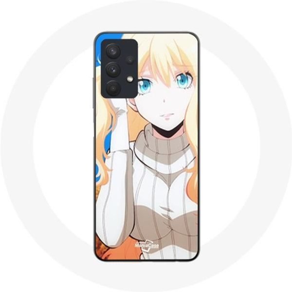 Funda - Maniacase - Samsung Galaxy A32 5G - Manga Irina Jelavic - Silicona - Flexible Negro-image