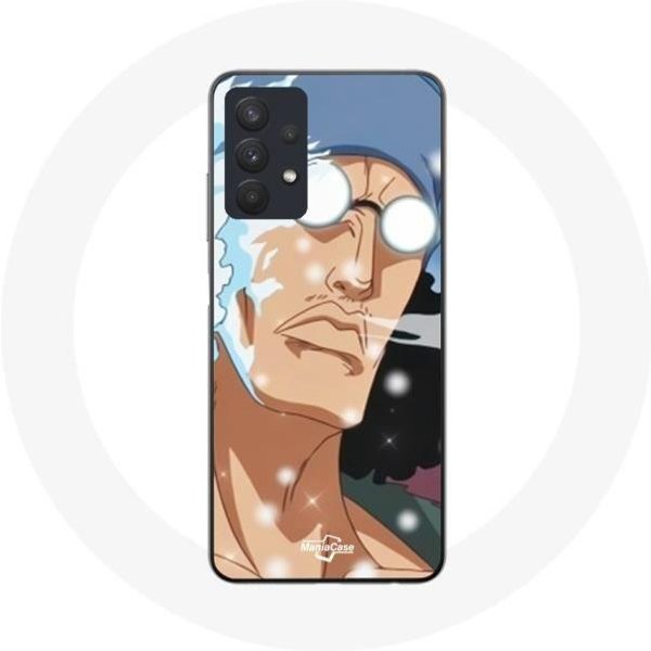 Funda - Maniacase - Samsung Galaxy A32 5G - Anime Manga One Piece - Flexible - Blanco-image
