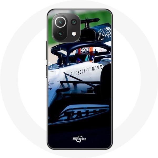 Funda - Xiaomi - Mi 11 Lite - FóRmula 1 - Pierre Gasly - Flexible - Blanca Blanco-image