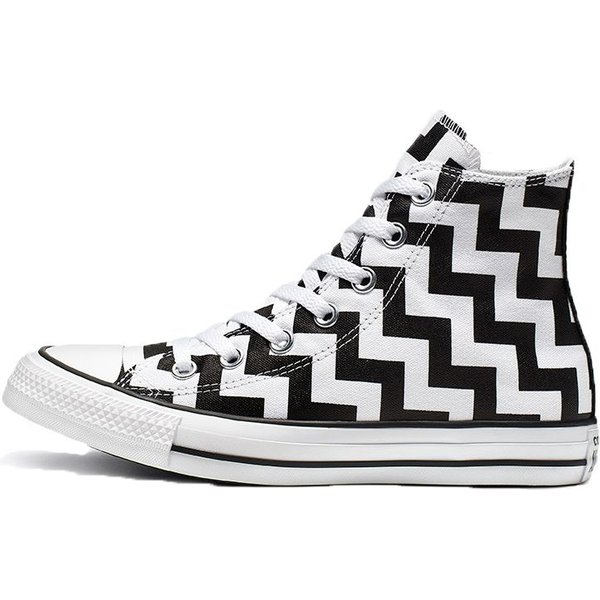 Converse Chuck Taylor All Star Glam Dunk Wysokie Wygodne PłóCienne Buty Damskie Trampki Czarne BiałE 565213F 37.5 White-image