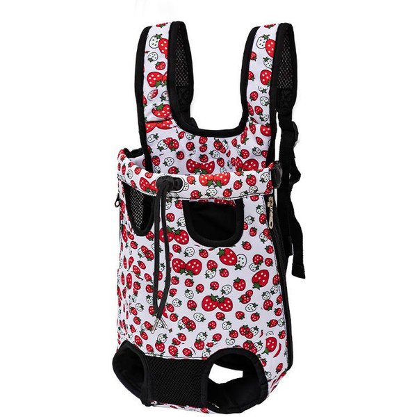 Mochila Portamascotas Para Perro Al Aire Libre Transpirable Camuflaje Productos De Viaje Bolsas Para Perro PequeñO Gato Chihuahua Teddy Mochila De Malla M-In 3.5Kg-image
