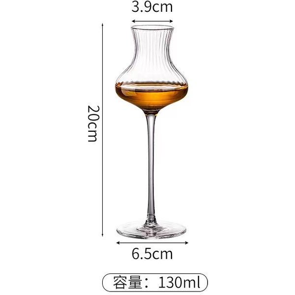 Copa De DegustacióN De Whisky De DiseñAdor Licor, Copa De Vino De Cristal Sin Plomo, Copas Para Cognac Brandy, Copa Para Catador De Whisky Aroma Olor 2Pcs-image