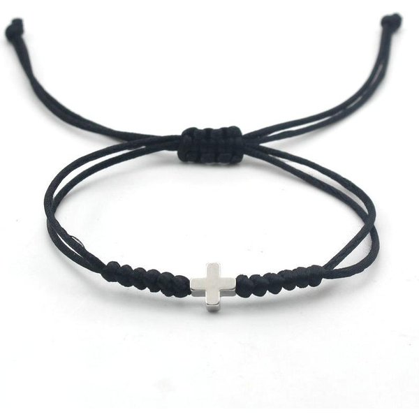 Pulsera De Cuerda Roja Hecha A Mano Tibetana Regalo Para Pareja Pulseras Trenzadas Ajustables Con Nudo Concentrico Para Mujeres Hombres JoyeríA De Amistad-image