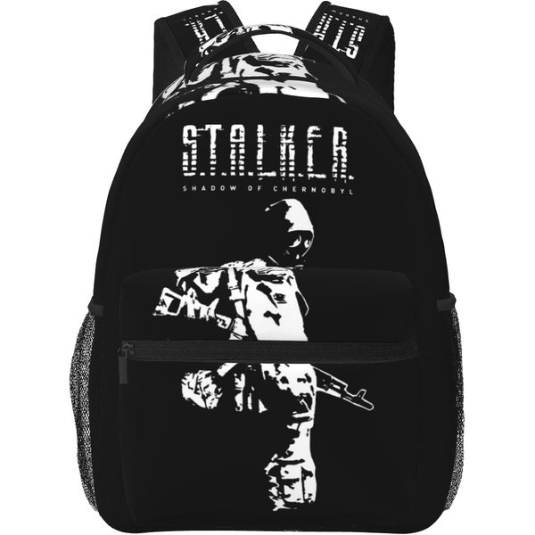 Mochila Del Juego Stalker Shadow Of Chernobyl Mochila Escolar Para Estudiantes NiñOs NiñAs Mochila Escolar Infantil Bolsos De Hombro Para Ordenador Para Hombres Mujeres One Size-image