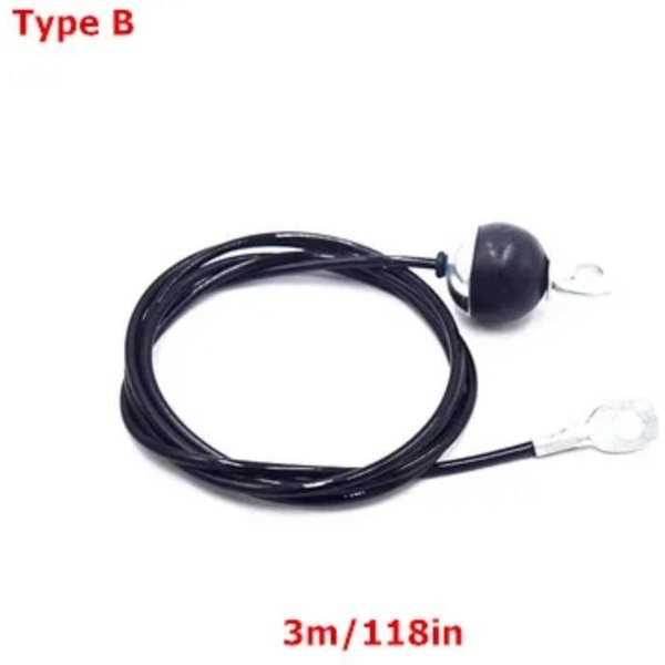 Cable De Gimnasio De 2 M A 5 M, Cuerda De Alambre De Acero Resistente, Piezas De Repuesto Para Gimnasio En Casa, Accesorios De Polea De Cable De Fitness, DiáMetro De 5 Mm Typeb-3M-image