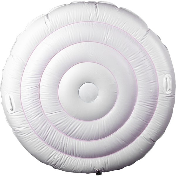 Cubierta Inflable Para Jacuzzi Ahorro De EnergíA Plegable Redonda Protectora Lluvia Desbordamiento Para Spa Caliente White-image